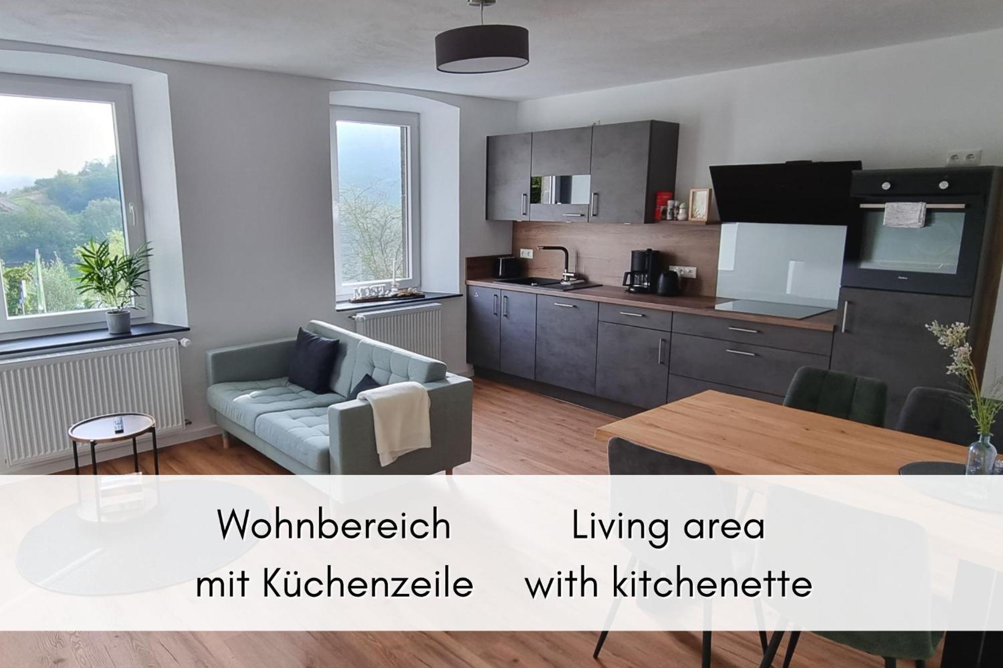 布雷姆Winzerhaus Am Calmont - Terrasse Der Ruhe公寓 外观 照片